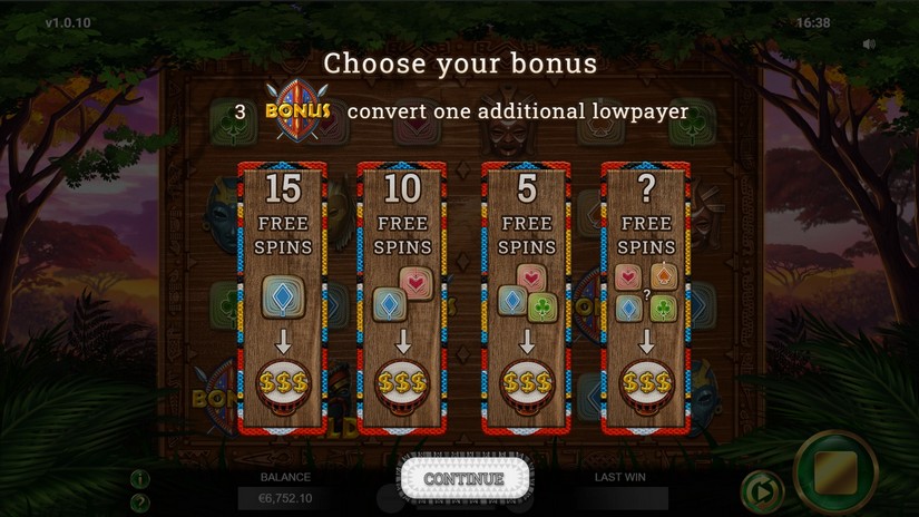 Jambo Cash slot screen 6