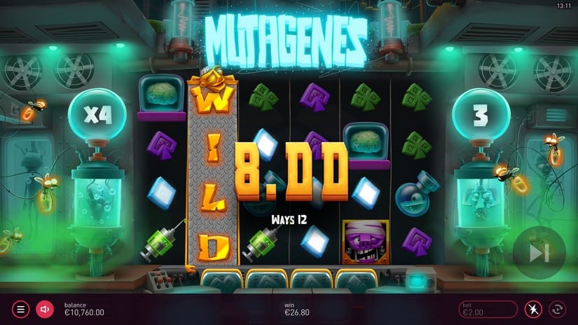 Mutagenes slot screen 5