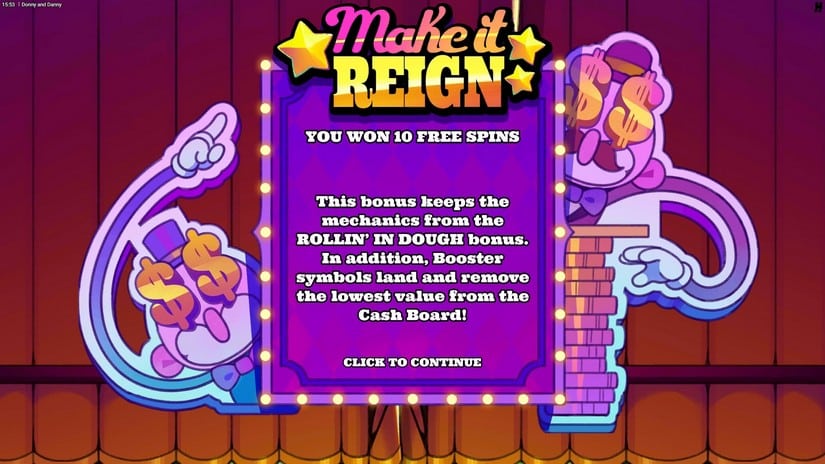 Donny And Danny slot screen 3