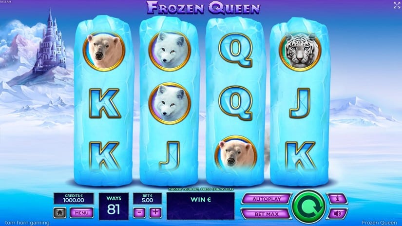 Frozen Queen slot screen 1