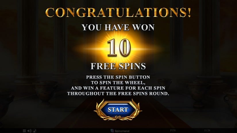 Demi Gods IV slot screen 3