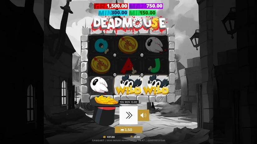 Dead Mouse Adventures slot screen 4