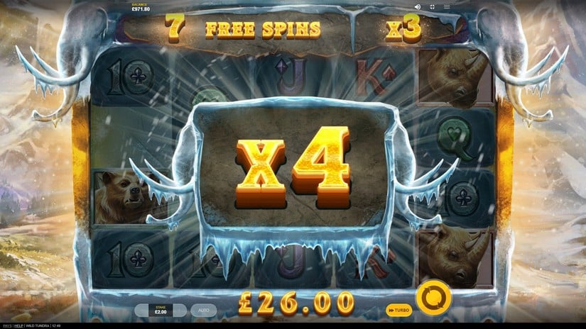 Wild Tundra slot screen 8