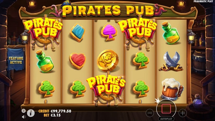 Pirates Pub slot screen 3