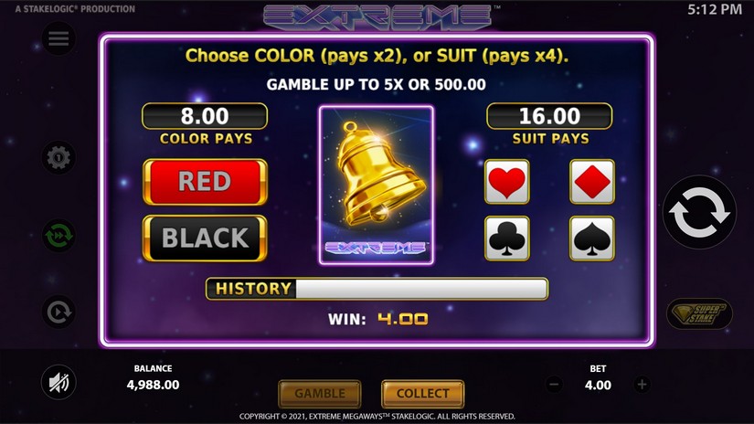 Extreme Megaways slot screen 3