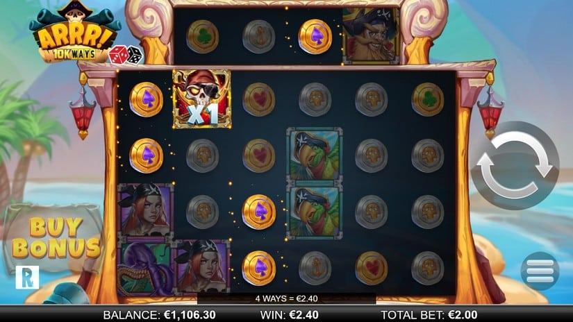 Arrr! 10K Ways slot screen 5