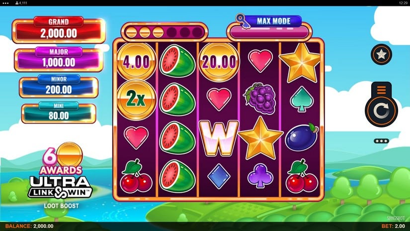 Loot Boost slot screen 1