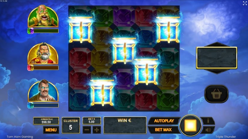 Triple Thunder slot screen 3