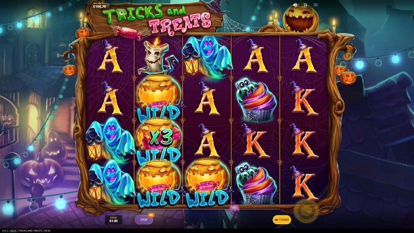 Tricks And Treats slot screen 4