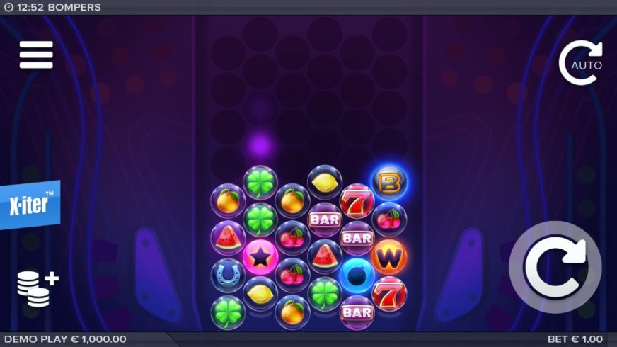Bompers slot screen 1
