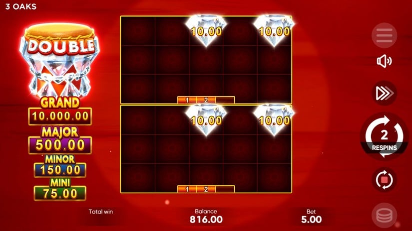 3 African Drums slot screen 2