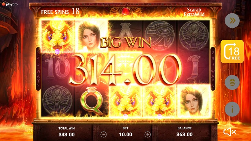 Mystery of Sun slot screen 7