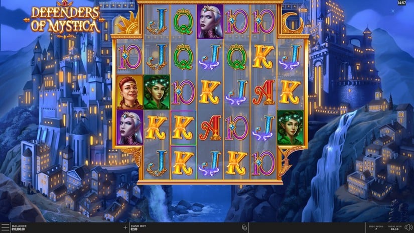Defenders of Mystica slot screen 3