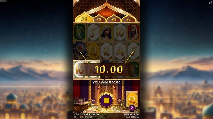 Book of Darius slot screen 4