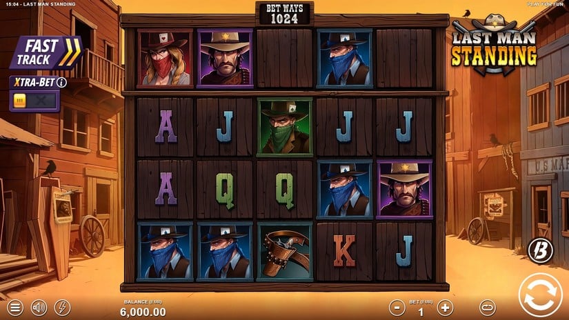 Last Man Standing slot screen 1
