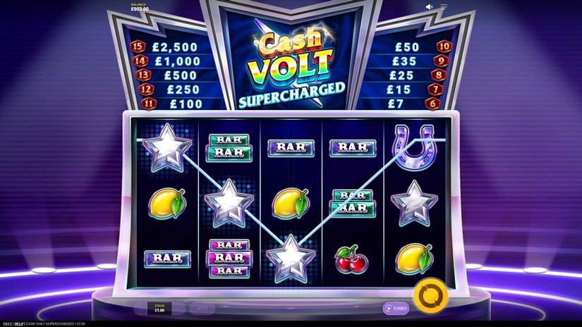 Cash Volt Supercharged slot screen 5