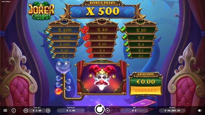 Joker Cashpot slot screen 4