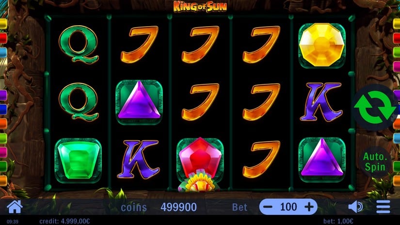 King of Sun slot screen 1