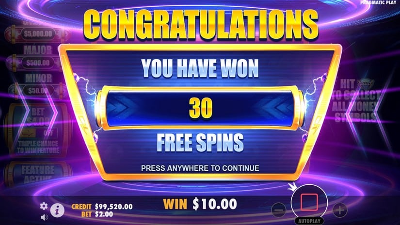 Money Blitz slot screen 4