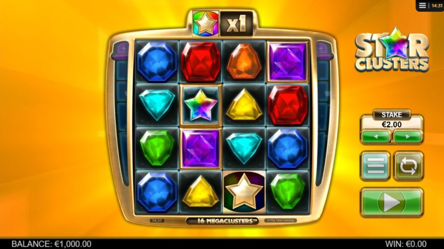 Star Clusters Megaclusters slot screen 1