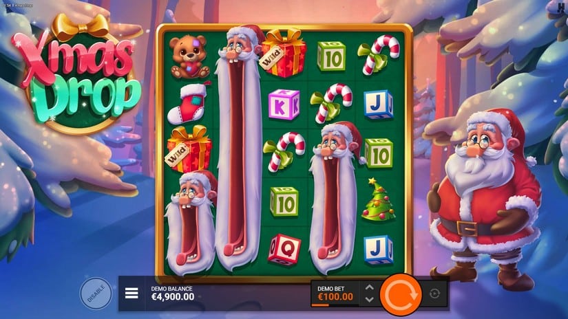 Xmas Drop slot screen 2