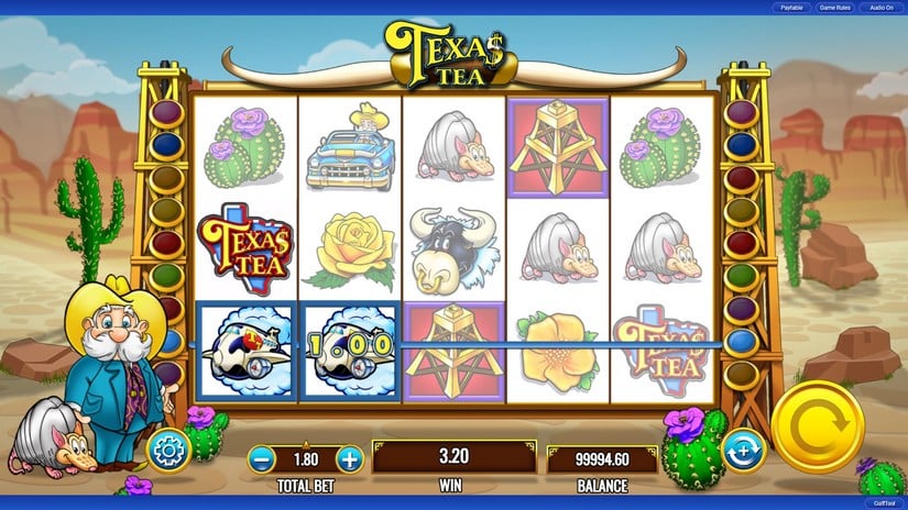 Texas Tea slot screen 2