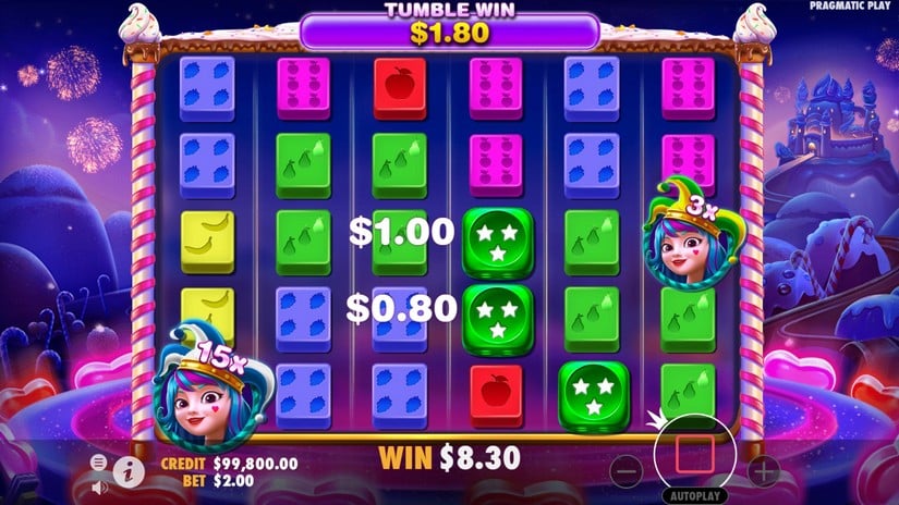 Sweet Bonanza Dice slot screen 5