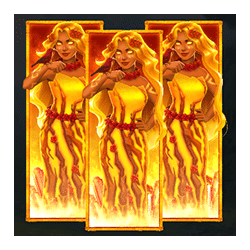 Wild Symbol of Lady Lava Slot