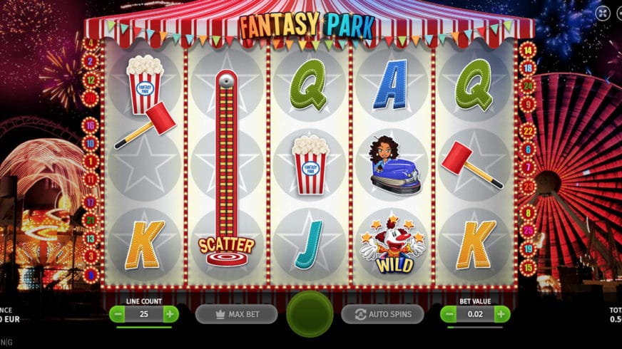 Fantasy Park slot screen 2