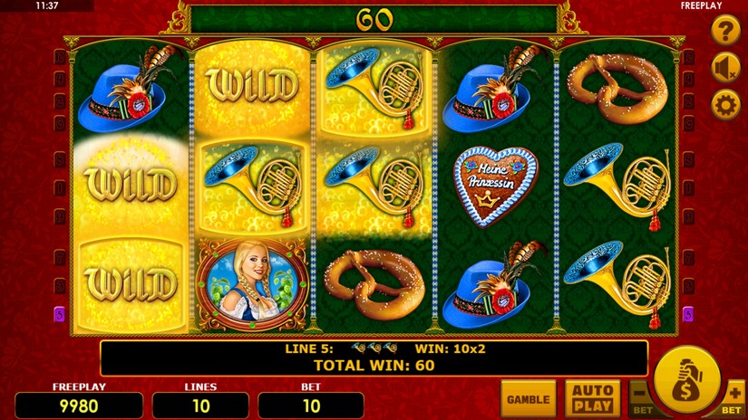 Oktoberfest slot screen 4