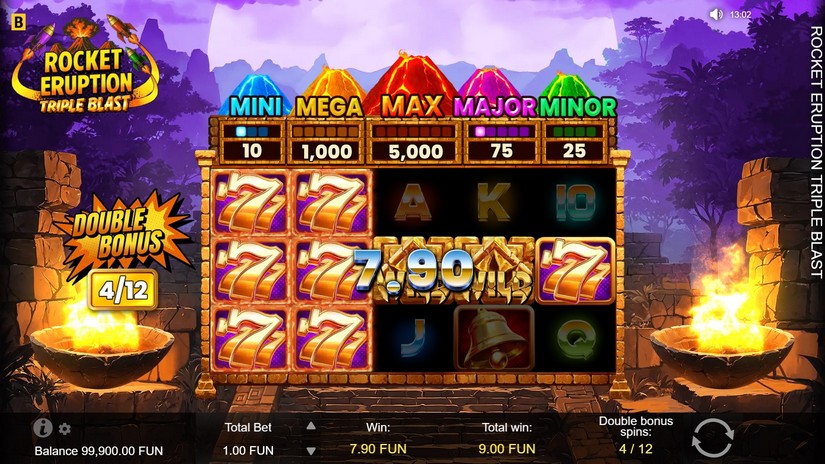 Rocket Eruption: Triple Blast slot screen 4