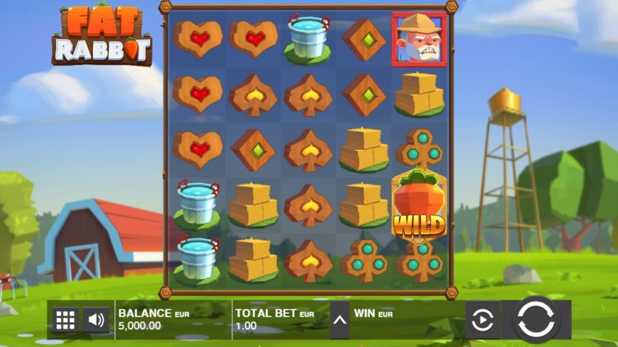 Fat Rabbit slot screen 1