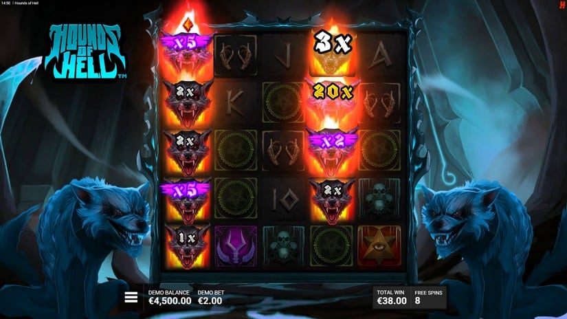 Hounds of Hell slot screen 5