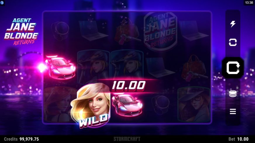 Agent Jane Blonde Returns slot screen 2