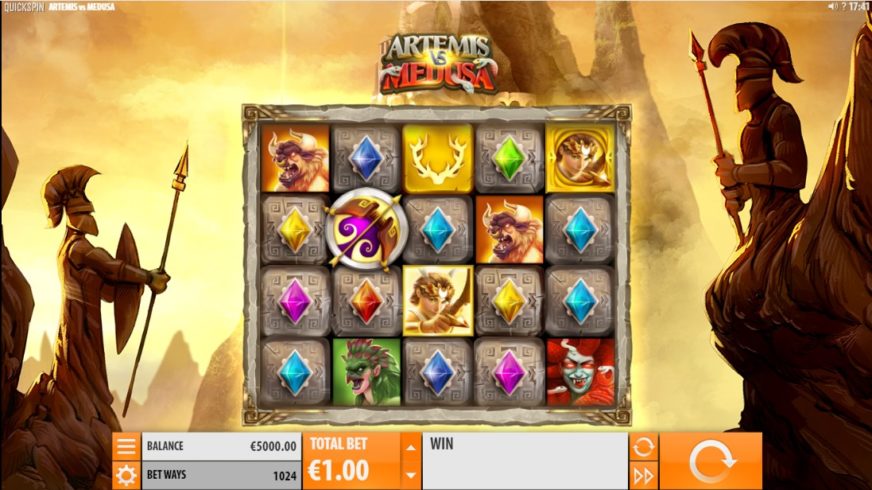 Artemis vs Medusa slot screen 1