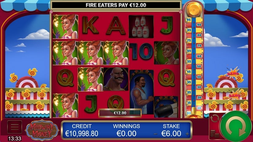 Midway Money slot screen 2