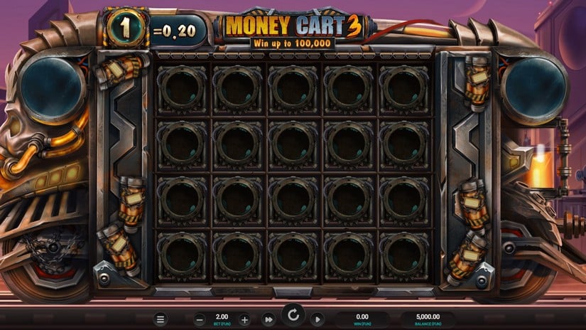 Money Cart 3 slot screen 1
