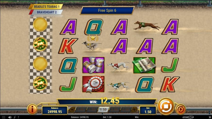 Wildhound Derby slot screen 4