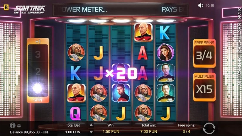 Star Trek The Next Generation slot screen 7