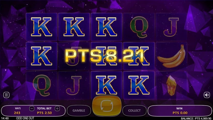 Odd One Out slot screen 3