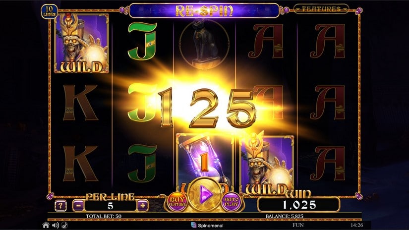 Egyptian Rebirth II slot screen 2