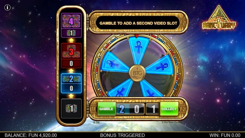 Sanctuary slot screen 3