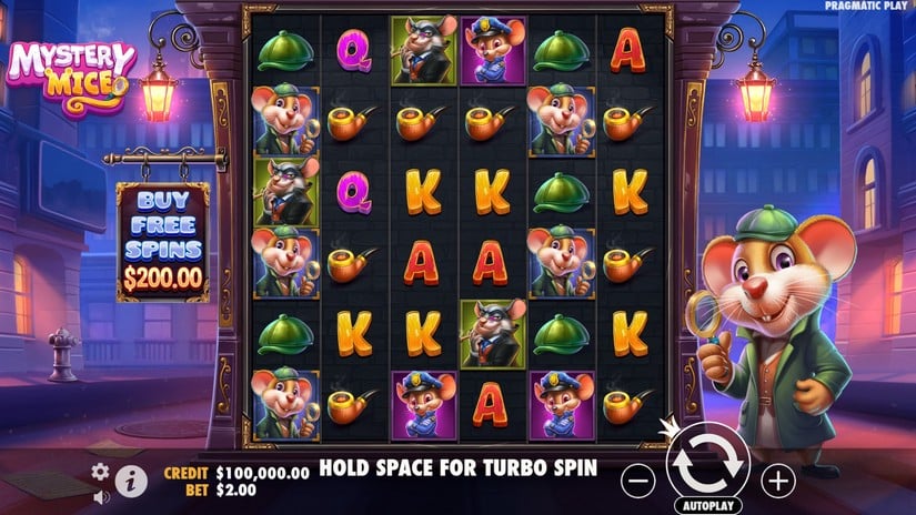 Mystery Mice slot screen 1