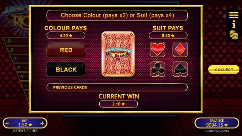 Jesters Riches slot screen 4