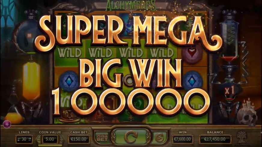 Alchymedes slot screen 4
