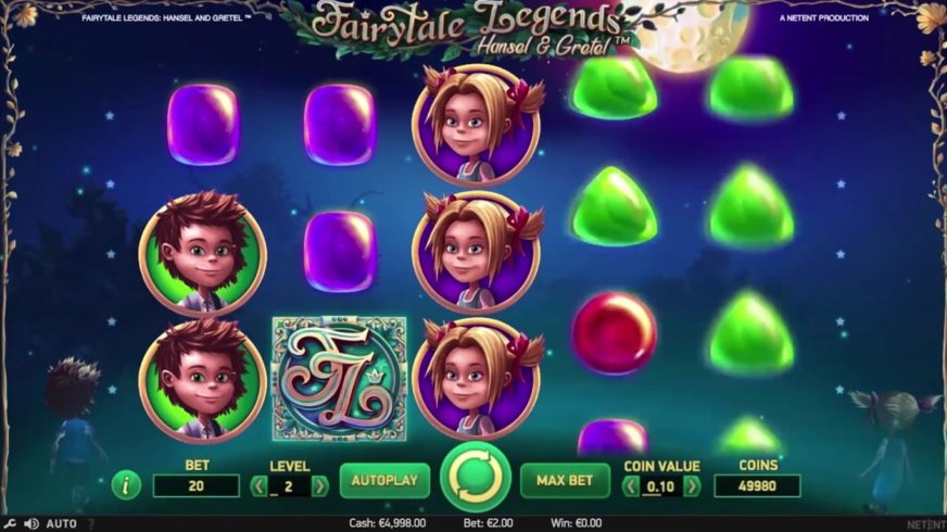 Fairytale Legends: Hansel & Gretel slot screen 1
