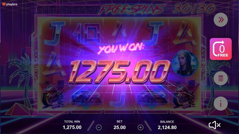 Cyberprize slot screen 6