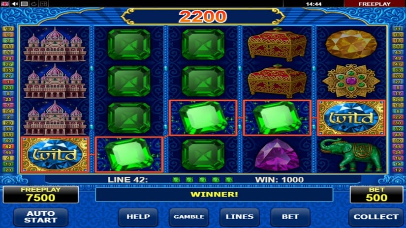 Diamond Monkey slot screen 3
