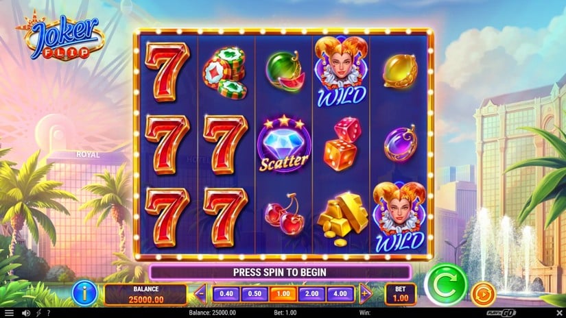 Joker Flip slot screen 1