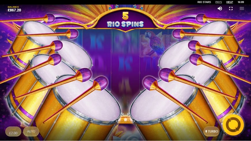 Rio Stars slot screen 3